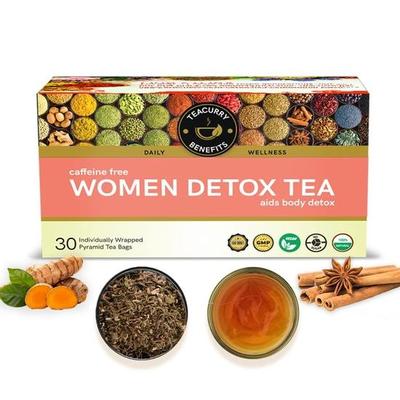 Carbamide Forte TEACURRY Женский детокс травяной чай – 30 чайных пакетиков