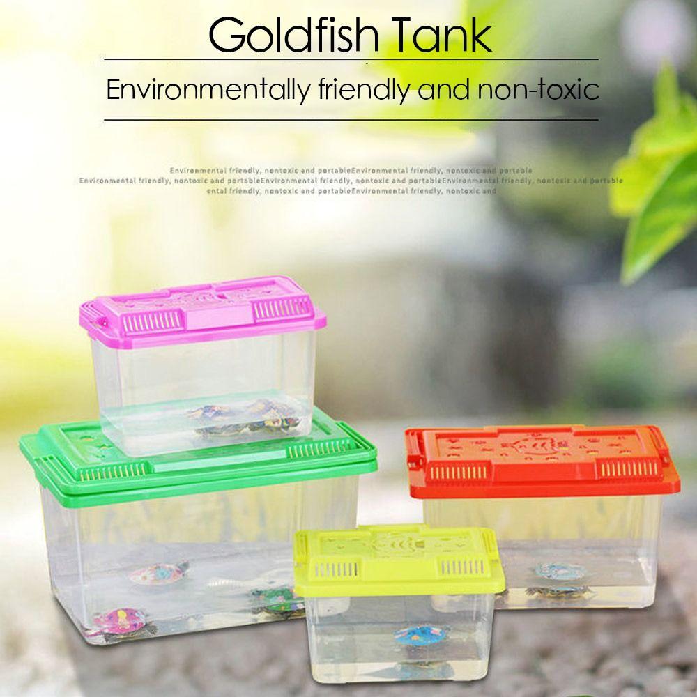 Пластиковая клетка для аквариума, миски, ящик для хомяков, товары для животных, аквариум для черепах, аквариум для золотых рыбок