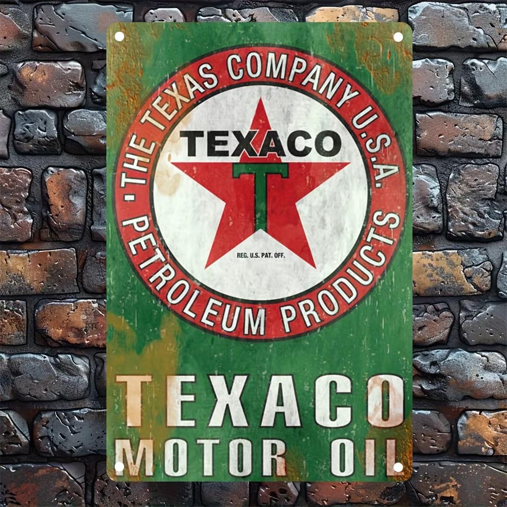 2D Flat, 1pc 2D Flat Frameless Metal Sheet Painting, Vintage Deutz Car Engine Oil Metal Sign - Rectangular Iron Wall Art Decorat