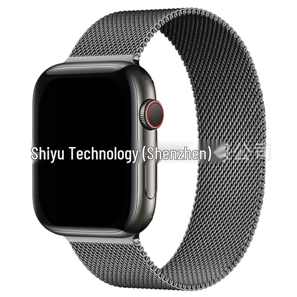 Совместимый металлический ремешок-петля для Apple Watch Series 5-9, SE