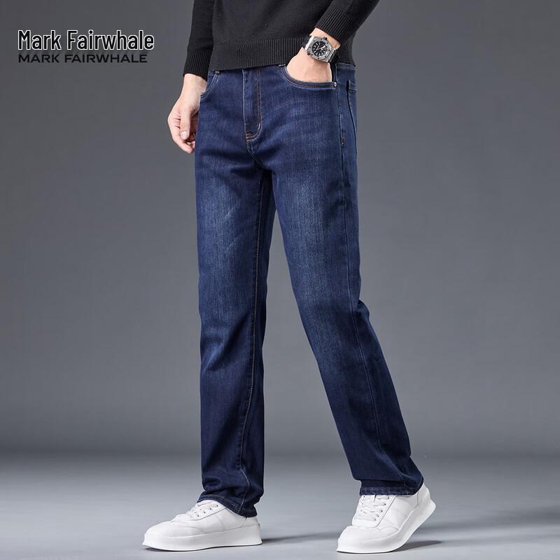 Мужские джинсы прямого кроя Mark Fairwhale с флисовой подкладкой