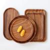 Acacia Wooden Tray Wooden Plate Style Sushi Pizza Steak Wooden Plate Cake Bread Afternoon Tea Fruit Plate