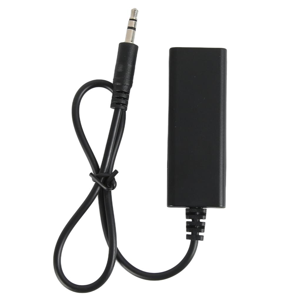 Noise Isolator Ground Loop Noise Isolator Filter with 3.5mm Sound Cable for Car Sound Home Stereo System