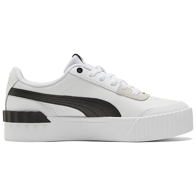 PUMA Carina Lift Shoes Black/White/Grey Women's 373031-16