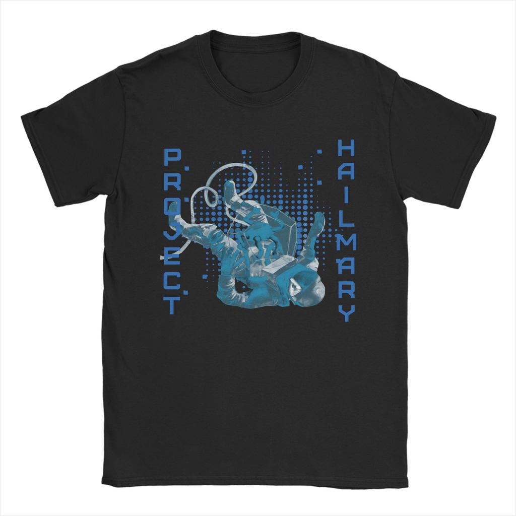 Летняя футболка Ryland Grace Проект «Хейл Мэри» SciFi для унисекс, чистый хлопок, с коротким рукавом