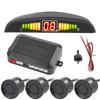 Back Sensor Corner Sensor Retrofit Rear Reverse Radar Parking Sensor LED Distance Display Waterproof Parking Radar System Alarm Monitor Included 4