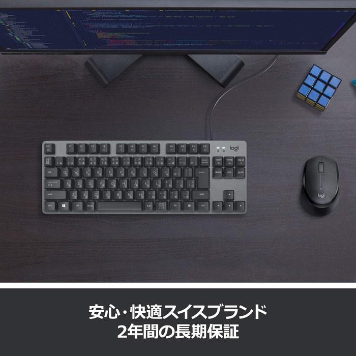 Logitech K835GPR Проводная механическая клавиатура Красные переключатели Компактная без цифрового блока Графитовый (2 года гарантии)