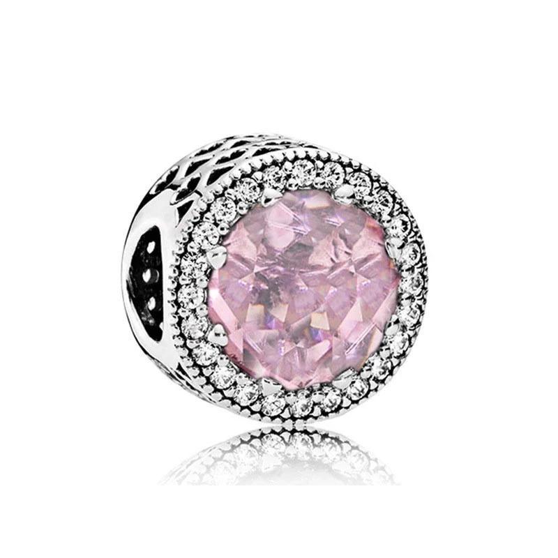 New 925 Silver Charm Bracelet Women Jewelry with Colored Zircon Design Fashion Accessories for Ladies