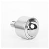 Precision Straight Tube Cylindrical Solid Bearing KSM12-FL Heavy Duty Ball Caster with Rod
