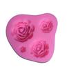 Роза Цветок Сахарное ремесло Кекс Кухня Форма для торта Мыло Конфеты Шоколад Выпечка Инструменты
