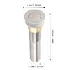 Stainless Steel Sink Drain Stopper Without Overflow Basin Drain Strainer Wash Basin Drain  Home