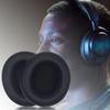 Replacement Headphone Pads Protein Leather/Linen Headphone Ear Cushion for Steelseries Arctis Nova Pro Headset