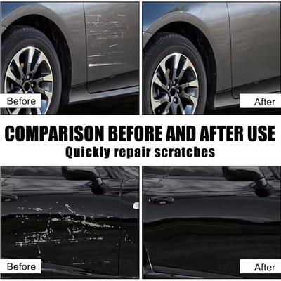 Удалятор царапин на автомобиле - Профессиональный восстановитель для глубокой очистки | Экономящий время воск для удаления легких царапин на краске автомобиля для полировки S6L5