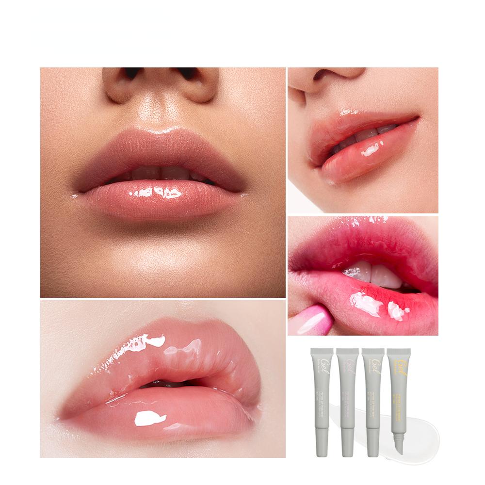Moisturizing Peptide Lip Treatment Lip Mask Gel Remove Dead Skin Lipstick Base Lip Cream Lip Care 10ml