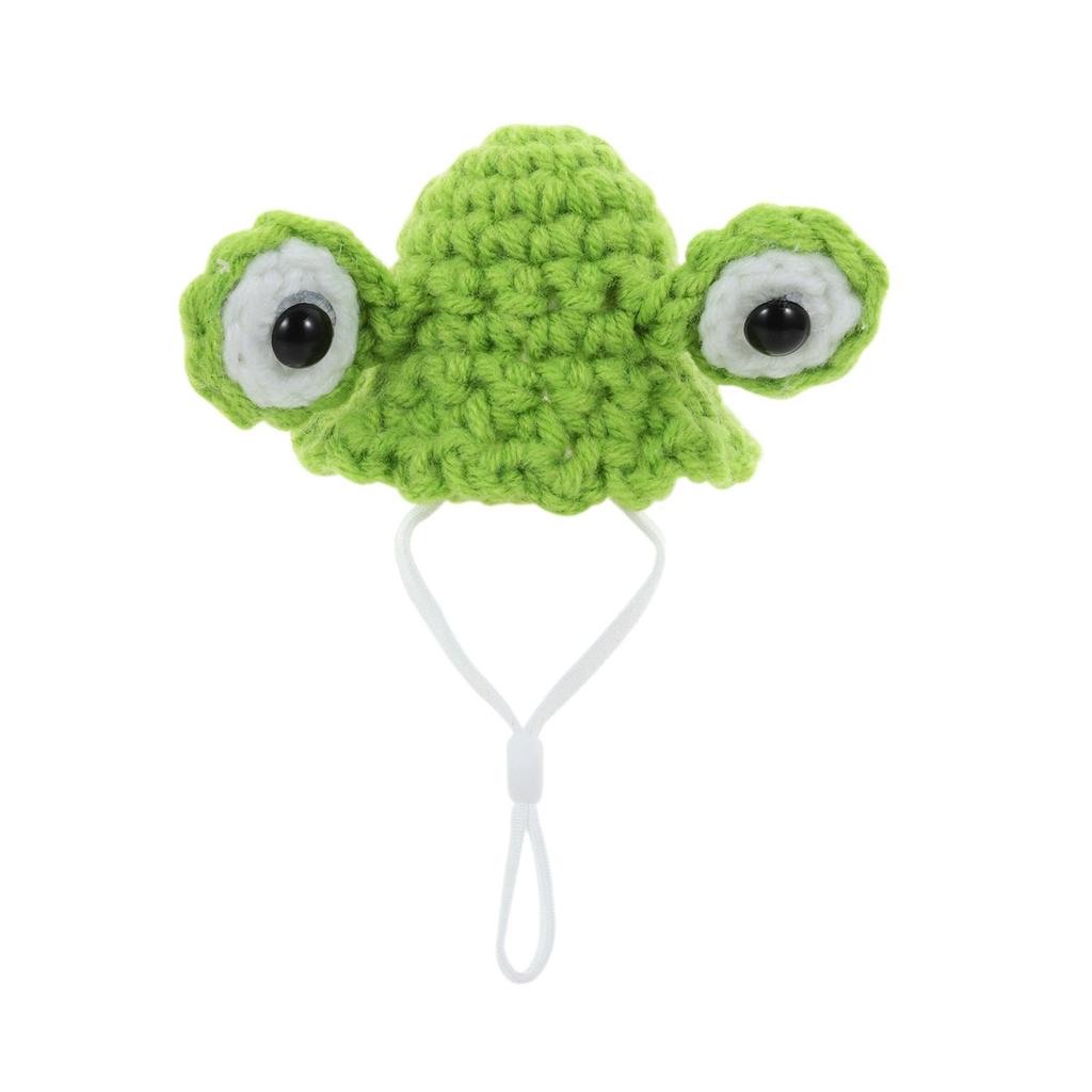 Party Clothes Accessories Mini Hamster Hats with Adjustable Strap Knitted Guinea Pig Hats