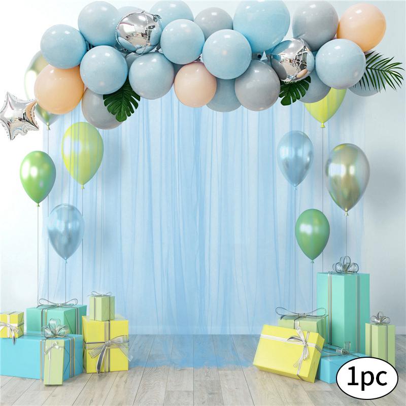 Свадебный сценический фон, драпировка, фон для вечеринки, занавеска из шифона, церемония, прием, подвесной декор, фон для вечеринки по случаю дня рождения