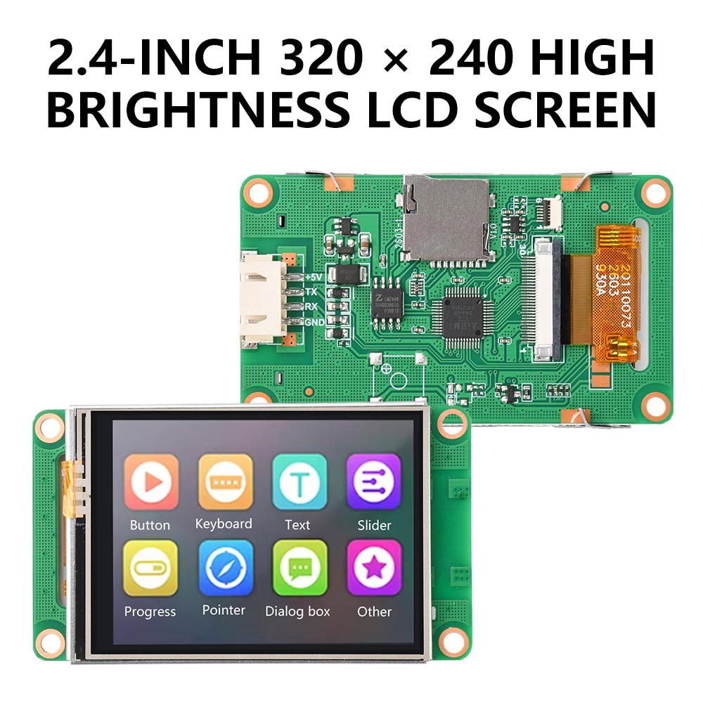 2,4-дюймовый интеллектуальный TFT-дисплей 320x240 Без сенсорного управления / Резистивный Емкостный сенсорный Ультратонкий Встраиваемый ЖК-модуль Порт SPI