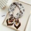 Fashion Decoration Scarf Hairband Tie Hair 70 Small Square Scarf Silk Scarf Women'S Spring And Autumn Versatile Small Scarf Professional Scarf