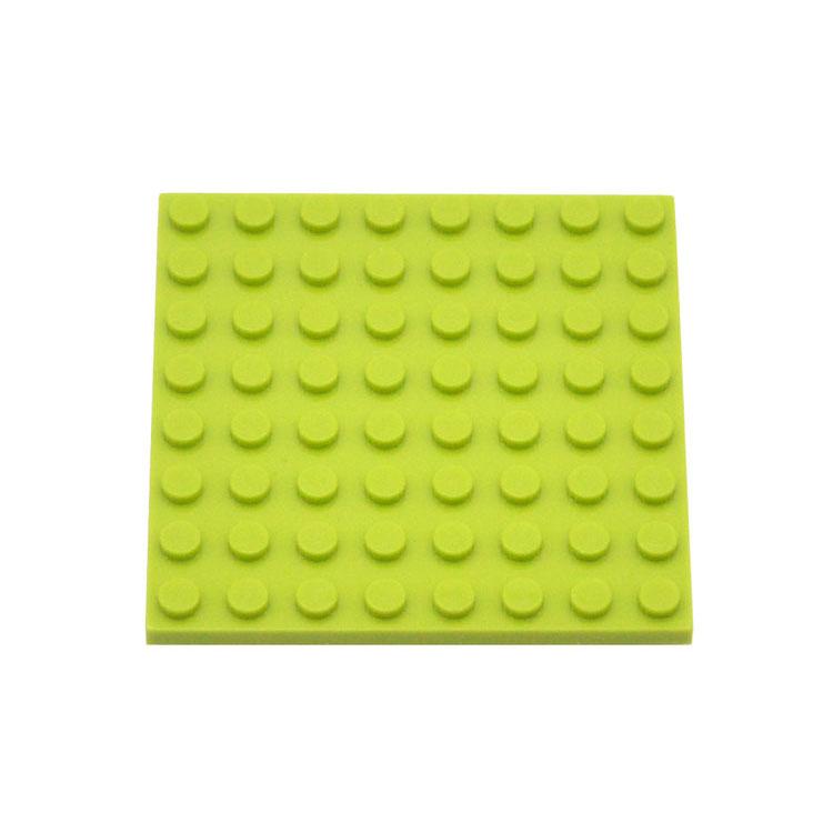 10pcs DIY Building Blocks Thin Figures Bricks 8x8 Dots 12Color Educational Creative Size Compatible With Brand Toys for Children