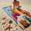 Bear in the Blue House Fashion Beach Towel: Ideal for Summer Adventures Soft, absorbent and quick drying suitable for swimming and bathing