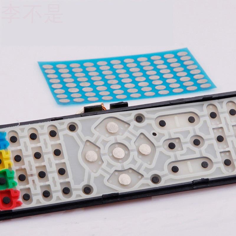 Ремонт кнопок пульта дистанционного управления Токопроводящая лента Патч Ручка игровой консоли Силиконовая кнопка Неисправность контакта Ремонт