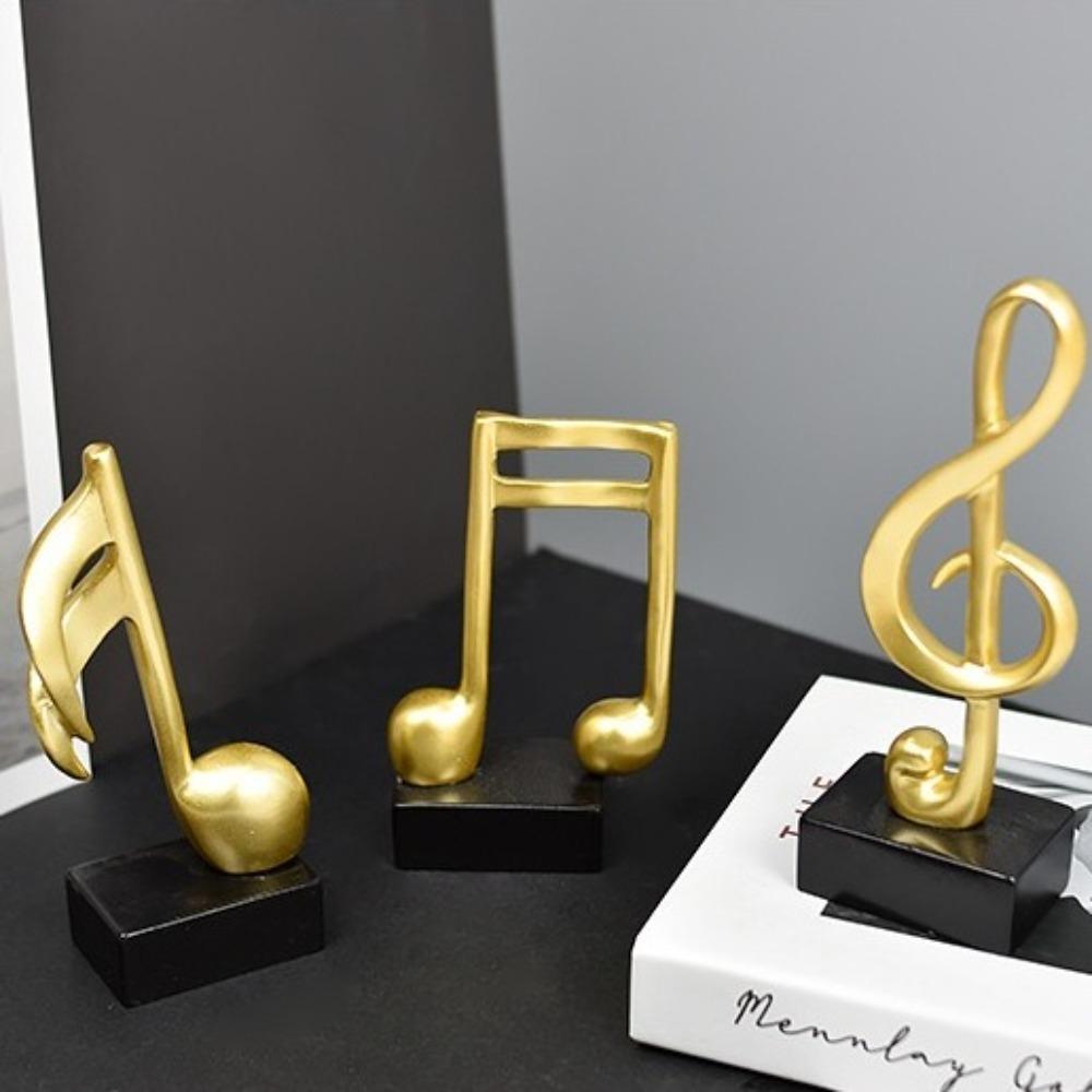 Music Golden Award Trophy Resin Craft Souvenirs Small Prize Cup Singing Competition Piano Ornaments Winner Award Trophy Toy