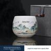 ChaXun Thousand Li Rivers & Mountains Ceramic Master Teacup