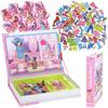 Puzzle Magnetic Book Magnets Puzzles Blocks Dress Up Dolls Clothes
