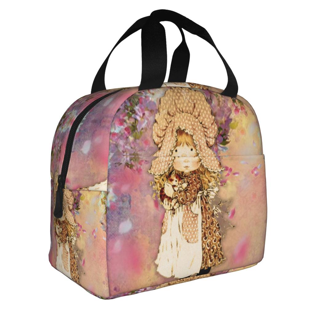 Cartoon S-Sarahs K-Kays Lunch Bag Men Women Kawaii Girl Cooler Thermal Insulated Lunch Boxes for Adult Office