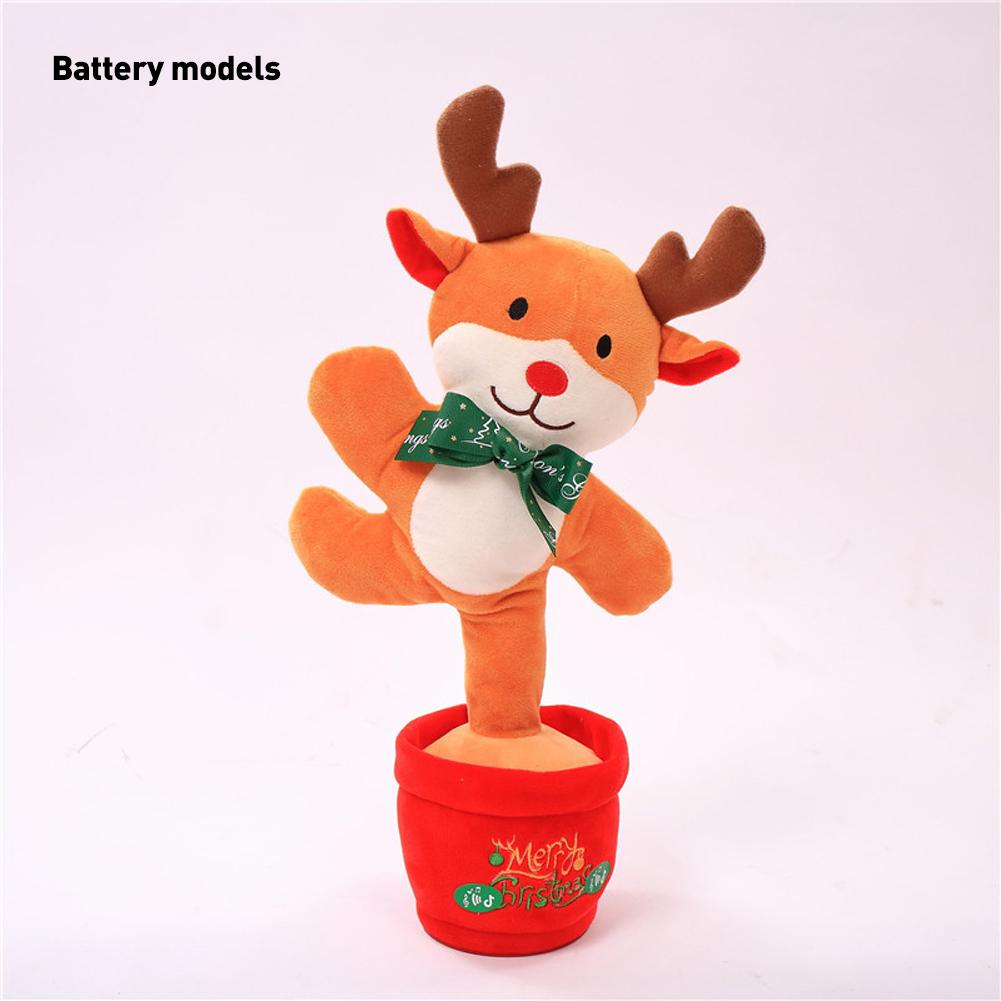 Поющая и танцующая кукла Лось Пингвин поет и учится говорить, подарки на день рождения, детские игрушки