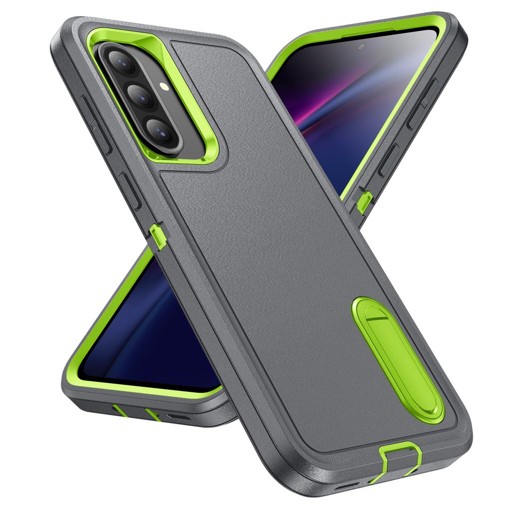 Чехол-броня 3 в 1 для защиты телефона Samsung Galaxy A16 A26 A36 A56 5G A06 A14 A54 A15 A17 с жесткой пластиковой рамкой и ТПУ задней крышкой
