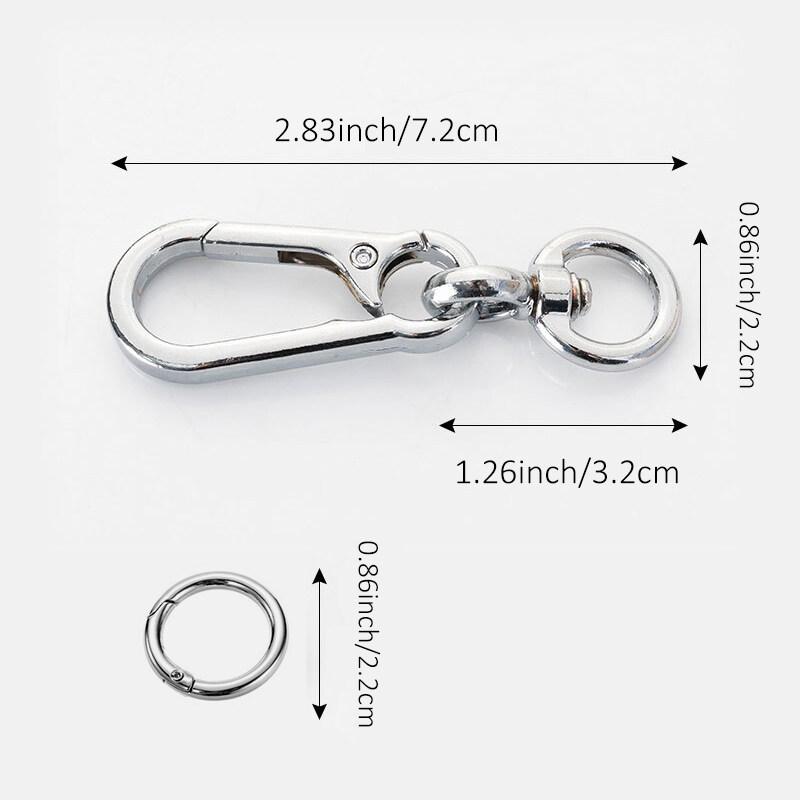 ID Card Holder Zipper Pocket 2 Sided 5 Cards Slots Keychain Lanyard for Mens Bus Subway Card Pouch