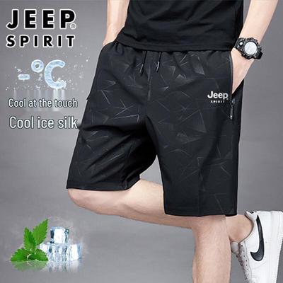 Мужские повседневные шорты JEEP SPIRIT из ледяного шелка