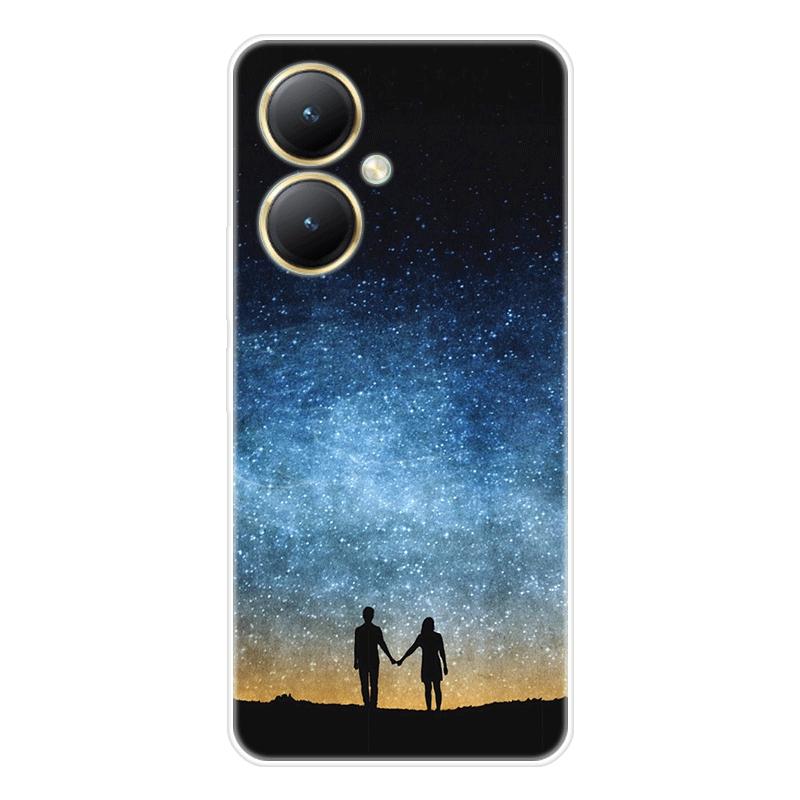 Для Vivo Y27 4G Y 27 5G чехол Мягкая силиконовая задняя крышка Чехол для телефона с рисунком из мультфильма Разнообразие