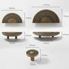 Upgrade with Solid Zinc Alloy Vintage Drawer Pulls for a Timeless Antique Brass Look