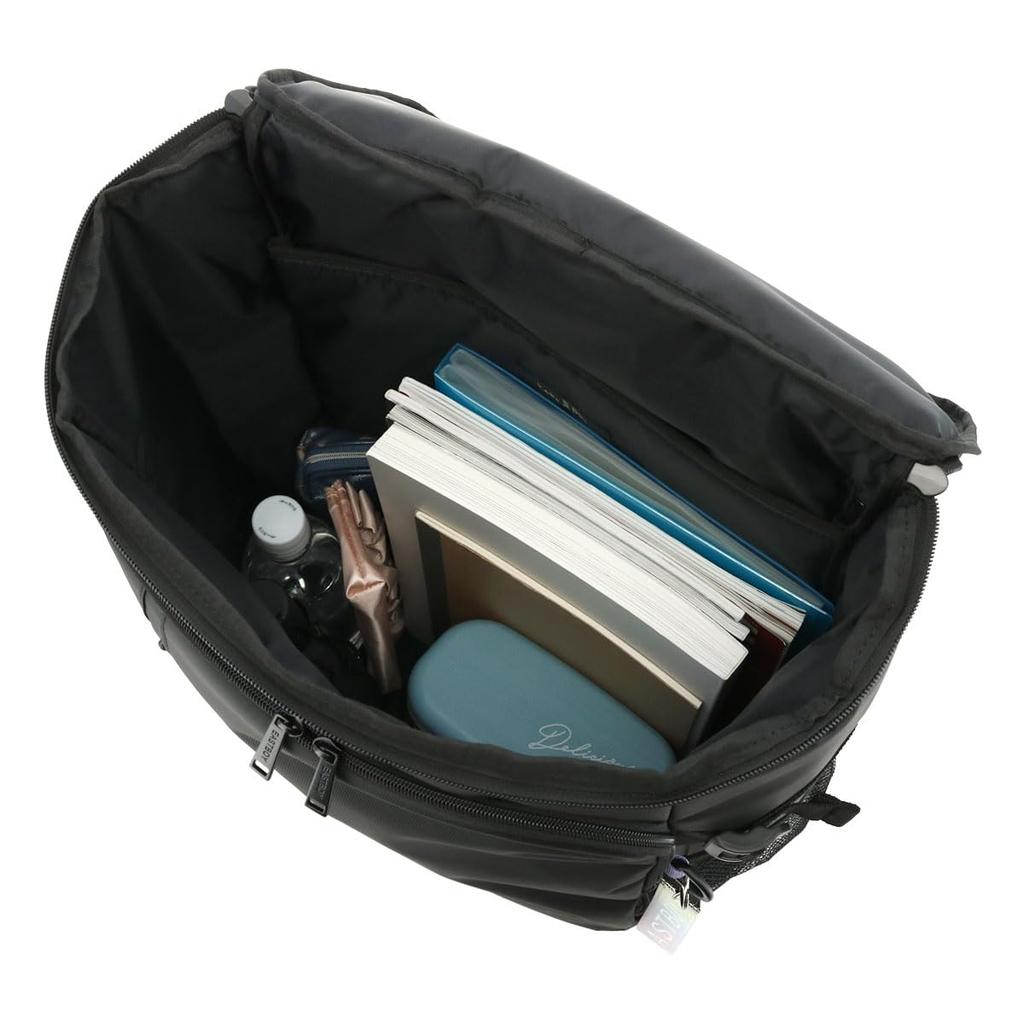 Рюкзак 30л B4 Тип коробки прозрачный EBA88 квадратный школьный рюкзак школьная сумка водоотталкивающий школьный клуб мероприятия черный [East Boy] женский [01]