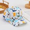 Printing Dinosaur Children's Baseball Hat Dacron Sunscreen Duck Tongue Cap Children