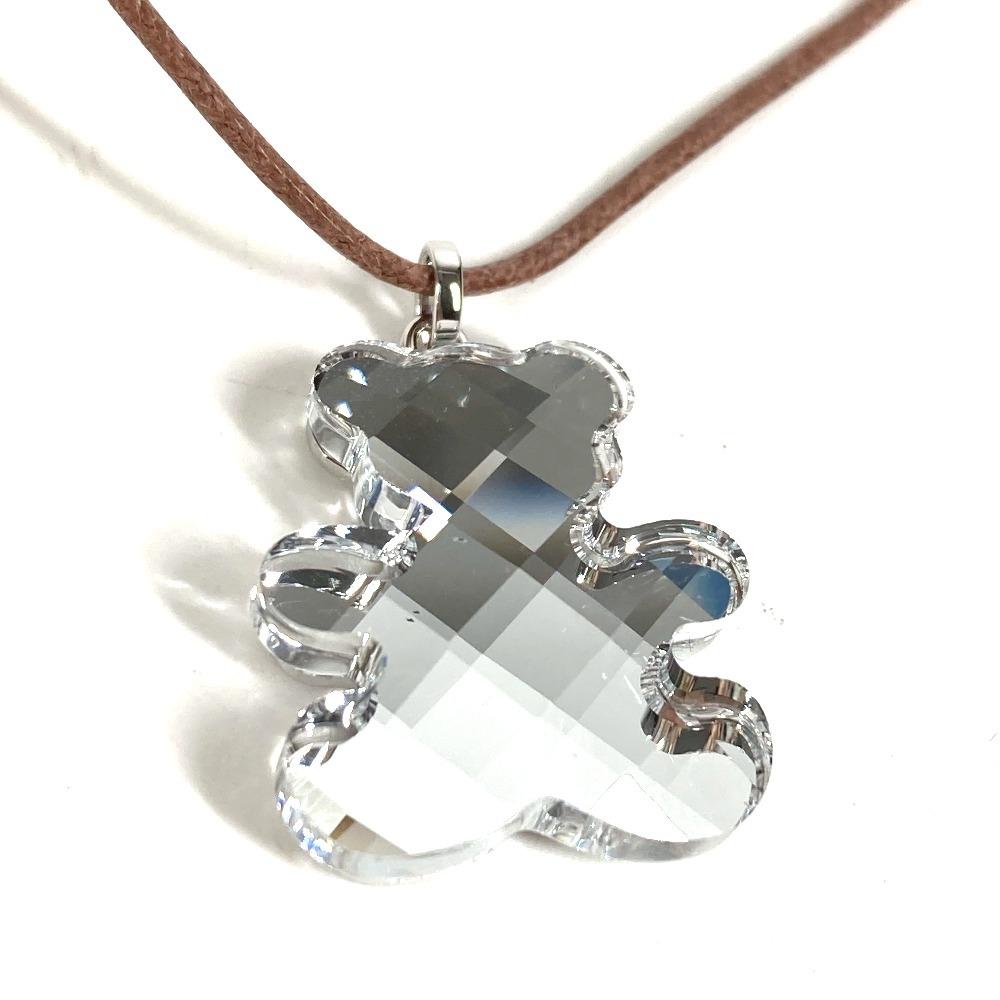Swarovski 878446 Аксессуары Медвежонок Мини-Кулон Ожерелье с Медвежонком