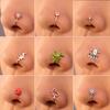 Non-perforated Adjustable U-shaped Nose Clip Star Love Insect Nose Ring Fashion Creative Nasal Ornament Jewelry Accessory