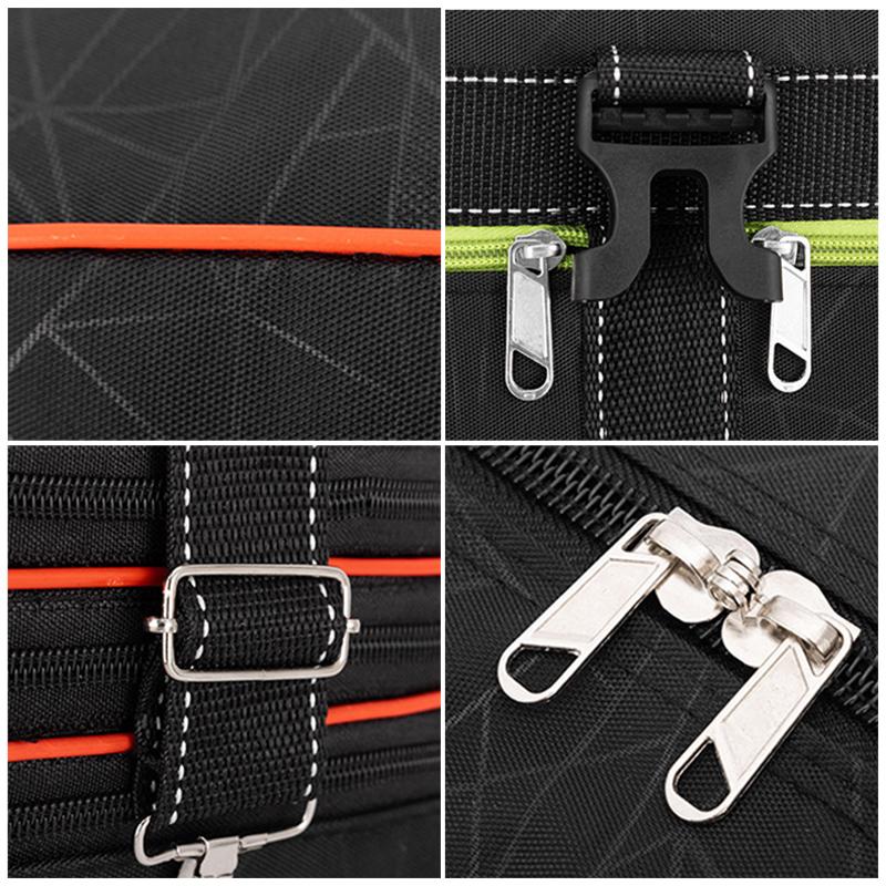 Air Consignment Bag Large-capacity Retractable Folding Travel Bag Universal Wheel Moving Travel Nylon Cloth Duffel Bag