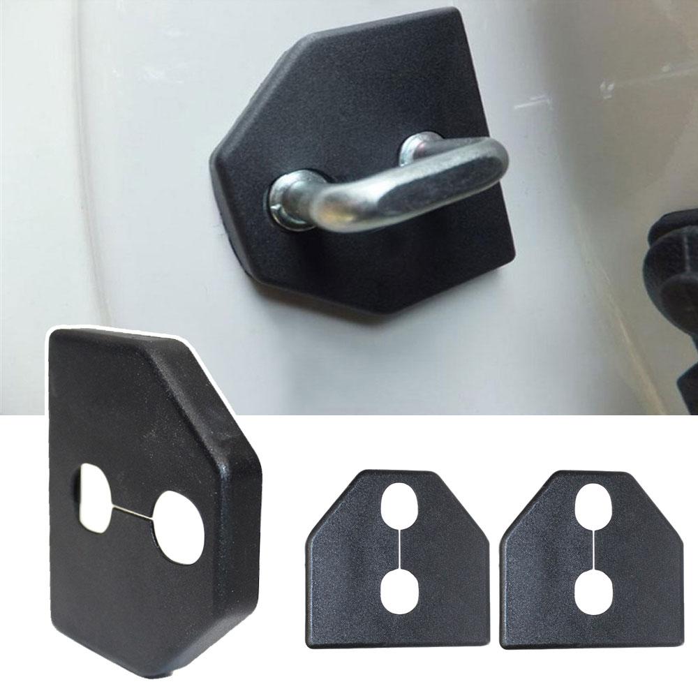 4 шт. защитный чехол для замка двери автомобиля, автомобильные аксессуары, пластиковая крышка для пряжки двери автомобиля, антикоррозионная для Subaru Forester Legacy XV