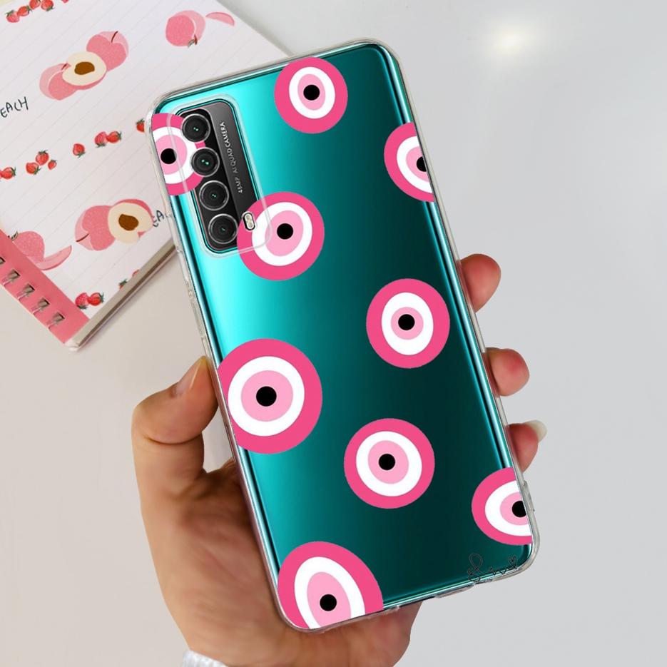 Для Huawei P Smart 2021 Чехол PPA-LX1 PPA-LX2 Новый Модный Расписной Чехол Мягкий ТПУ Чехол для Телефона Для Huawei Y7a Psmart 2021 Coque Capa