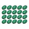 20 шт. бисер-кабошон из малахита в форме яйца 18x13 мм для рождественских дней рождения