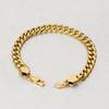 Punk 8mm Miami Curb Cuban Link Chain Bracelet Gold Color Stainless Steel Hand Chain Bracelet for Men Women Jewelry Gift 2026