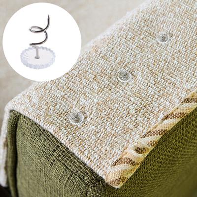 Фиксатор чехла для дивана, противоскользящий скрытый дизайн, юбка для кровати из нержавеющей стали, держатель для крепления чехла на диван, домашнее использование, повседневная жизнь