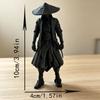 Decorative Model 3D Printed Warrior Ornament Creative Samurai Ornaments Desk Decoration  Gift