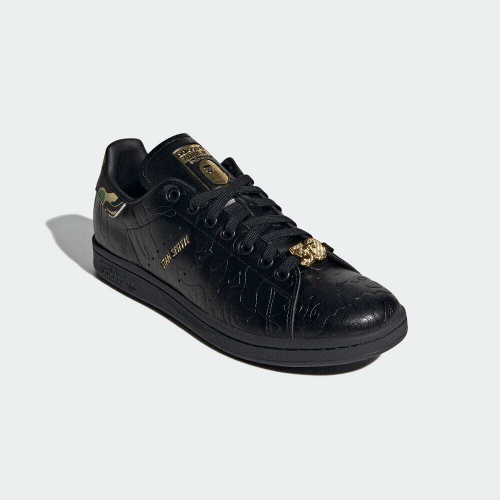 IG1116 A BATHING APE adidas Originals Stan Smith 30-летие Черный (Мужской)