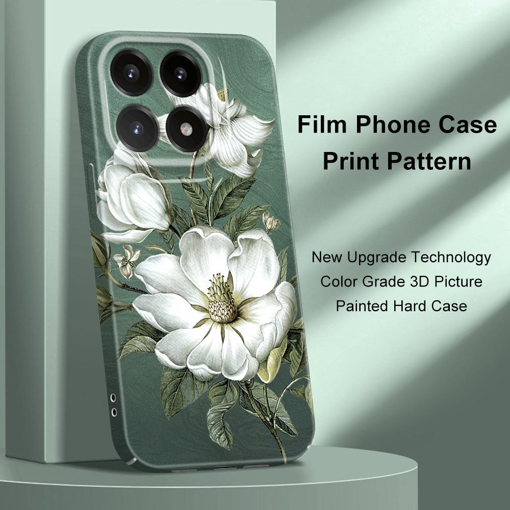 Gorgeous Magnolia Phone Case For Xiaomi 15 15T 14 14T Pro Film Hard Cover
