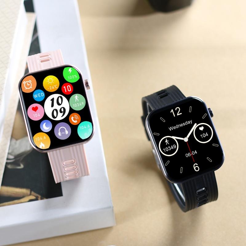 Rainbuvvy FW10 Smartwatch 1.96inch TFT 240x282 Bluetooth Call 300mAh IP67 Waterproof Android OS Sports Watch Support Multiple Sports Mode