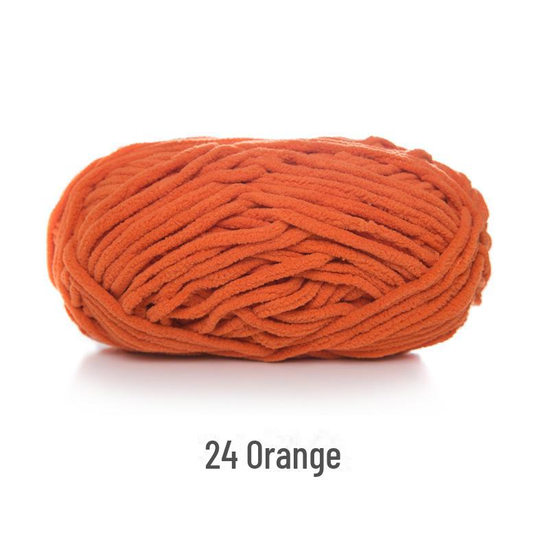 Snowball Mengzaizi DIY Wool Crochet Kit: Knitted Blanket, Scarf, Doll, Slippers